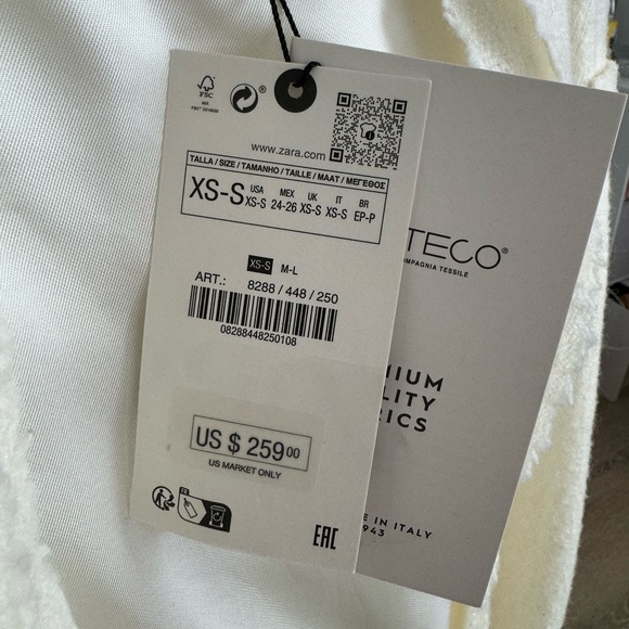 ZARA MANTECO 100% WOOL COAT - Picture 8 of 14